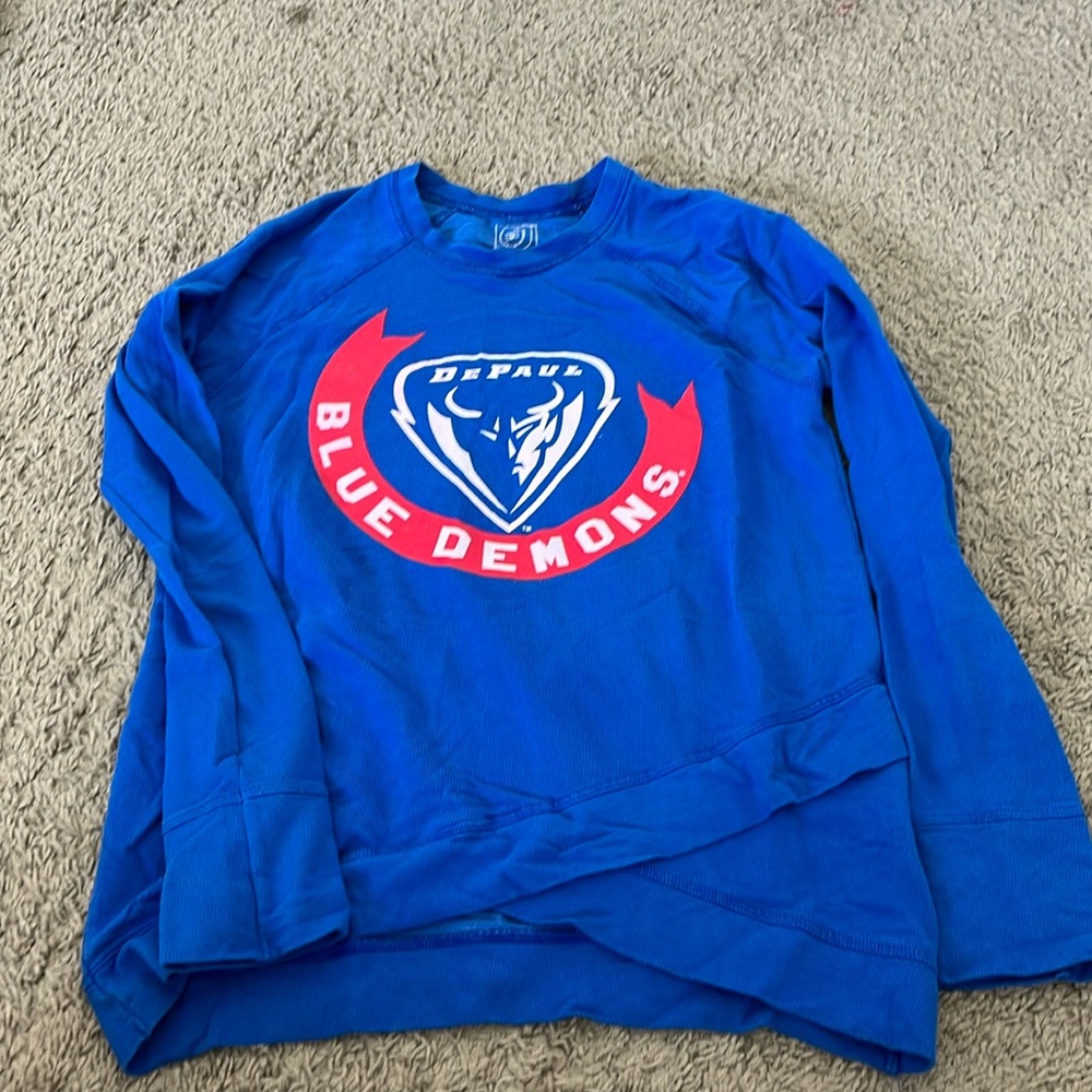 De Paul Blue Demons long sleeve shirt